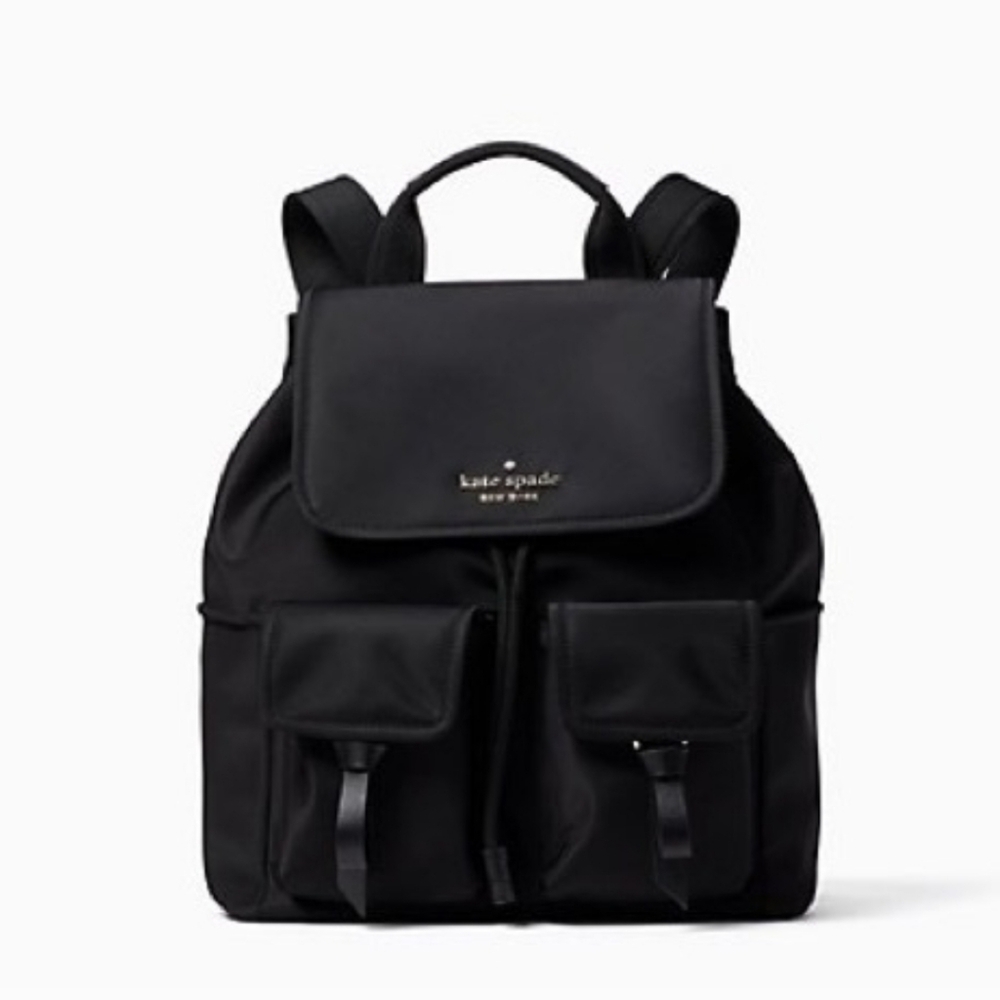 Kate Spade Carley Flap Backpack - NWOT (care card included) - Picture 2 of 7
